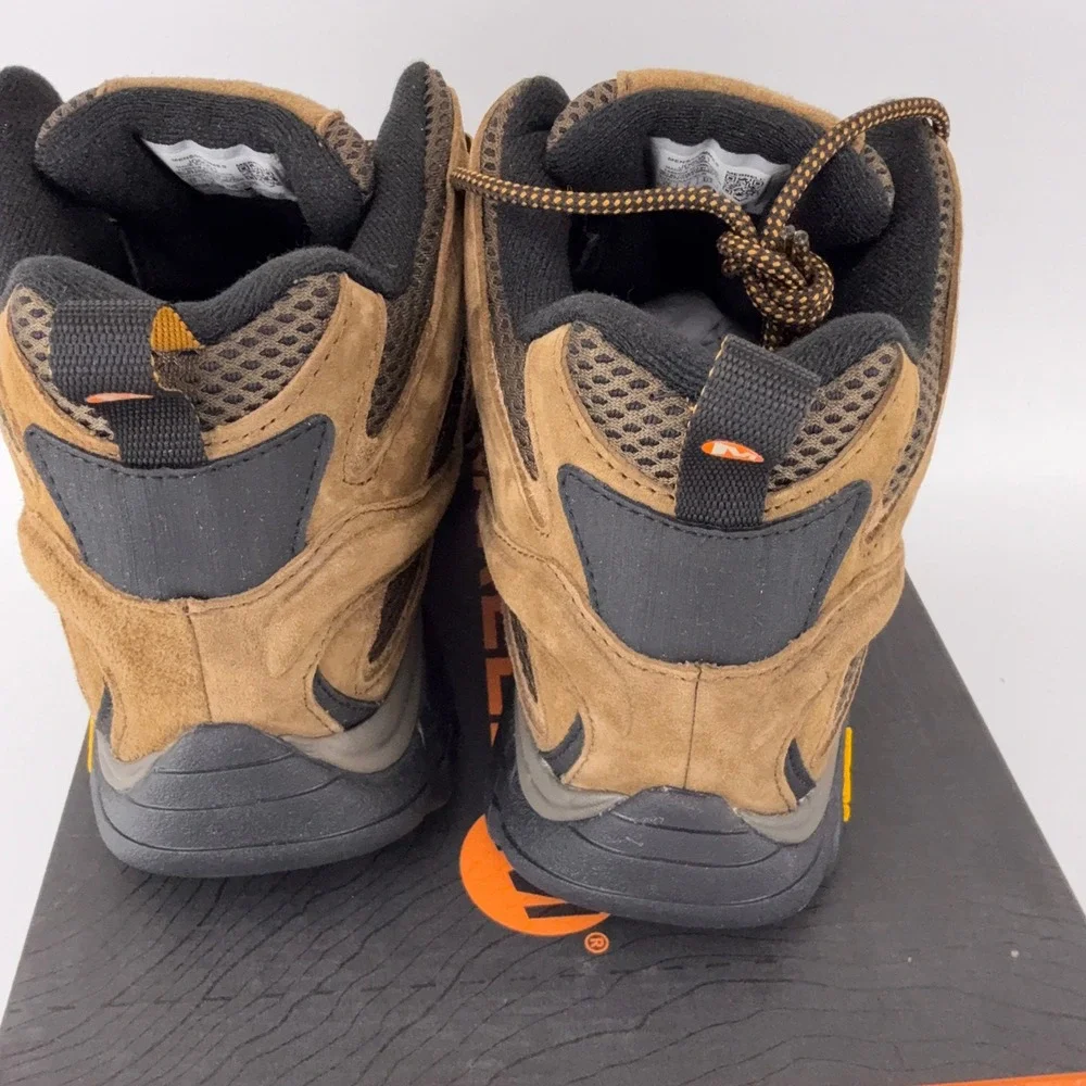 Merrell Moab 2 Mid WP Earth Brown Waterproof Hiking Boots J06051 Mens 9.5 M - Picture 4 of 8
